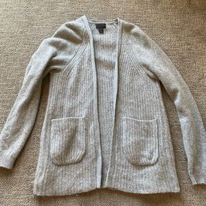 J.Crew 100% Cashmere Long Cardigan, size XS